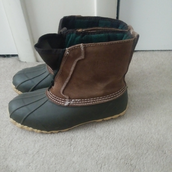 Red head men's Leather boots - Picture 2 of 7